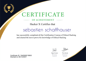 certification de cybersécurité