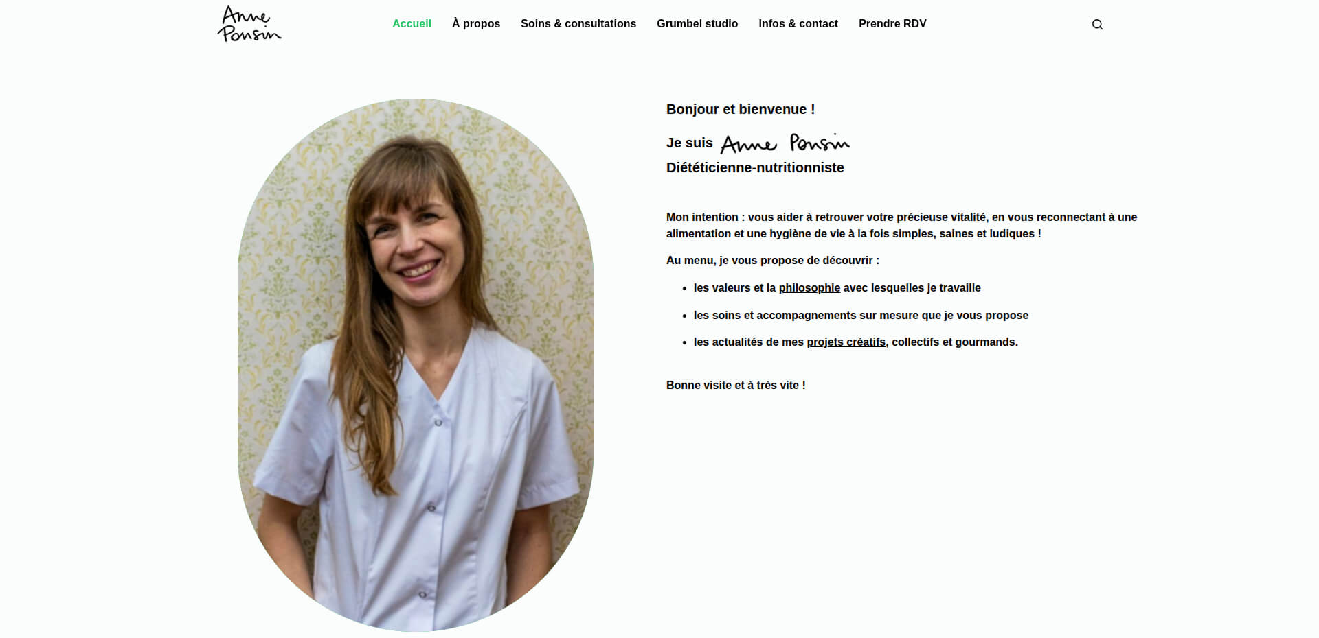 Anne Ponsin Diététicienne-nutritionniste 
