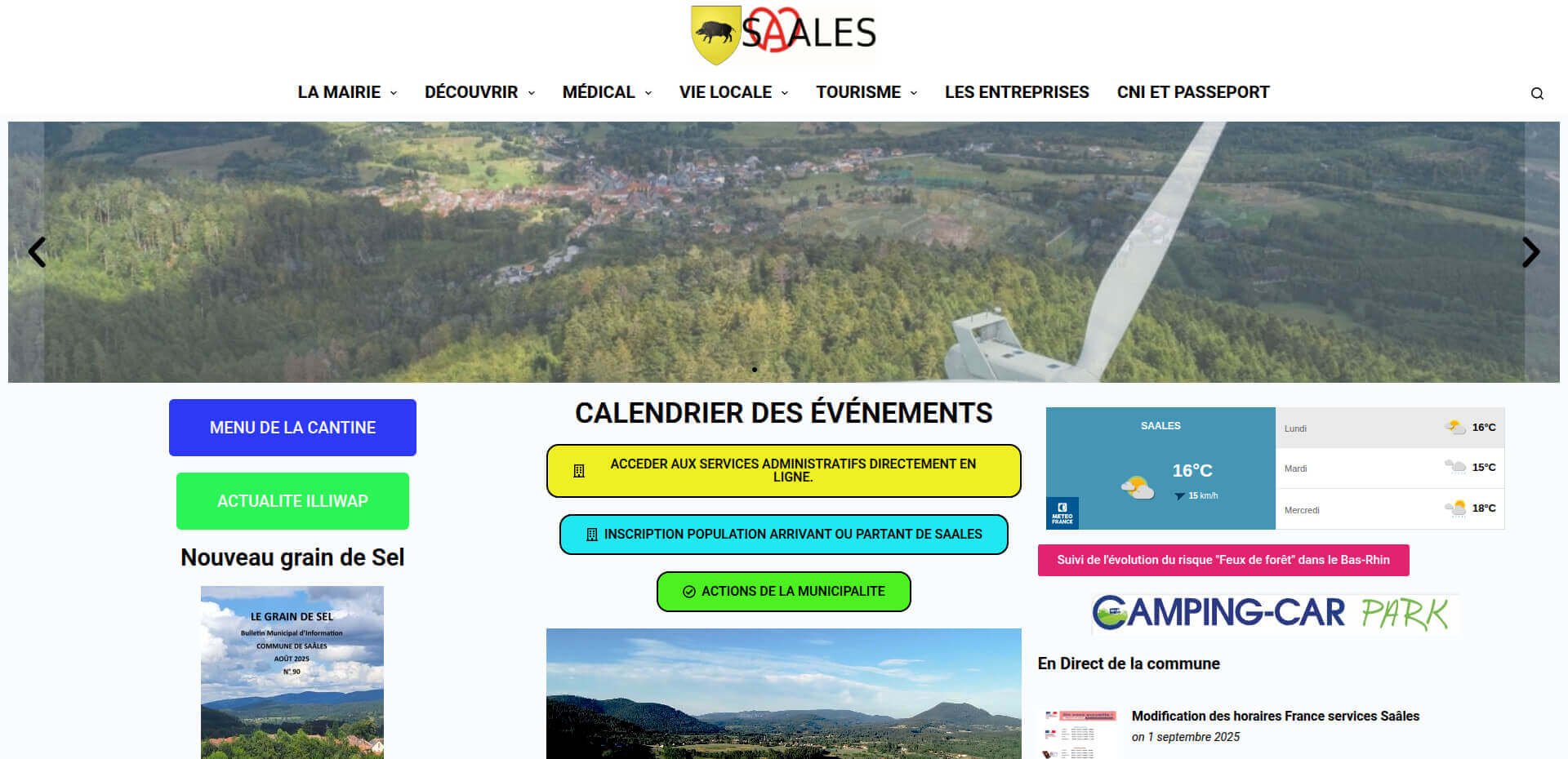 Commune de Saâles – Site officiel de la commune de Saâles