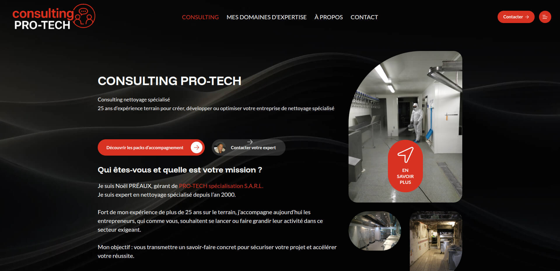 Mes Références et Études de Cas 3 Consulting nettoyage spécialisé consulting protech