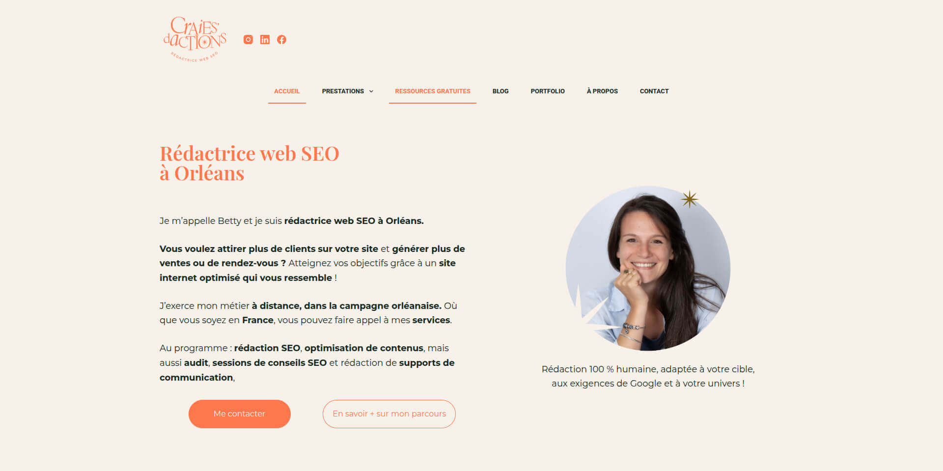 Craies'dactions Rédactrice Web SEO à Orléans