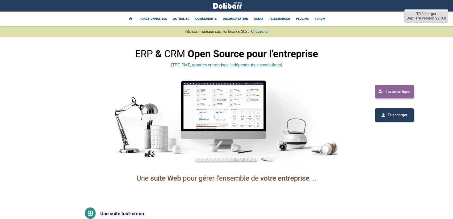 Mes Références et Études de Cas 1 Dolibarr ERP et CRM Open Source