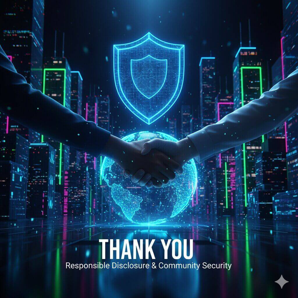 Remerciements – Divulgation Responsable et Sécurité Webmaster67 1 remerciements securite