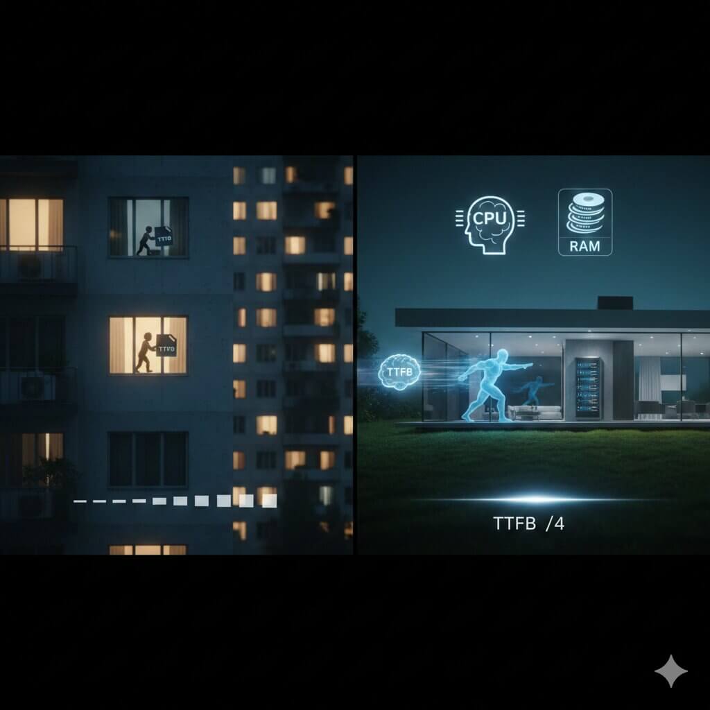 C'est la différence entre louer une chambre et posséder la maison