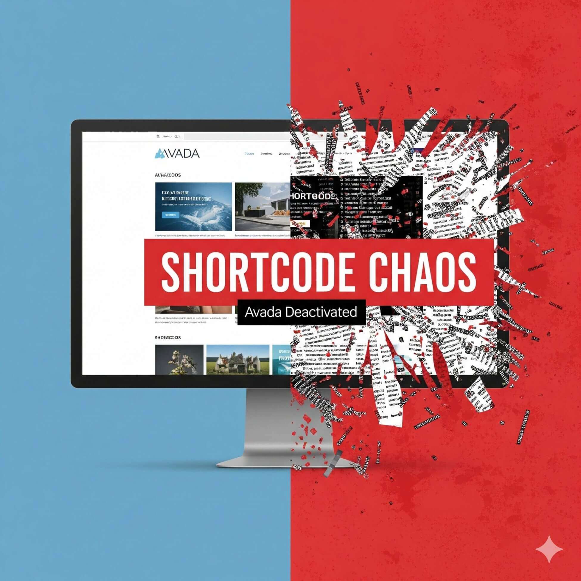 WordPress 6.9 vs Avada : Le "Fusion Builder" est-il obsolète ? (Analyse) 1 Désactivez le thème Avada et regarder le chaos