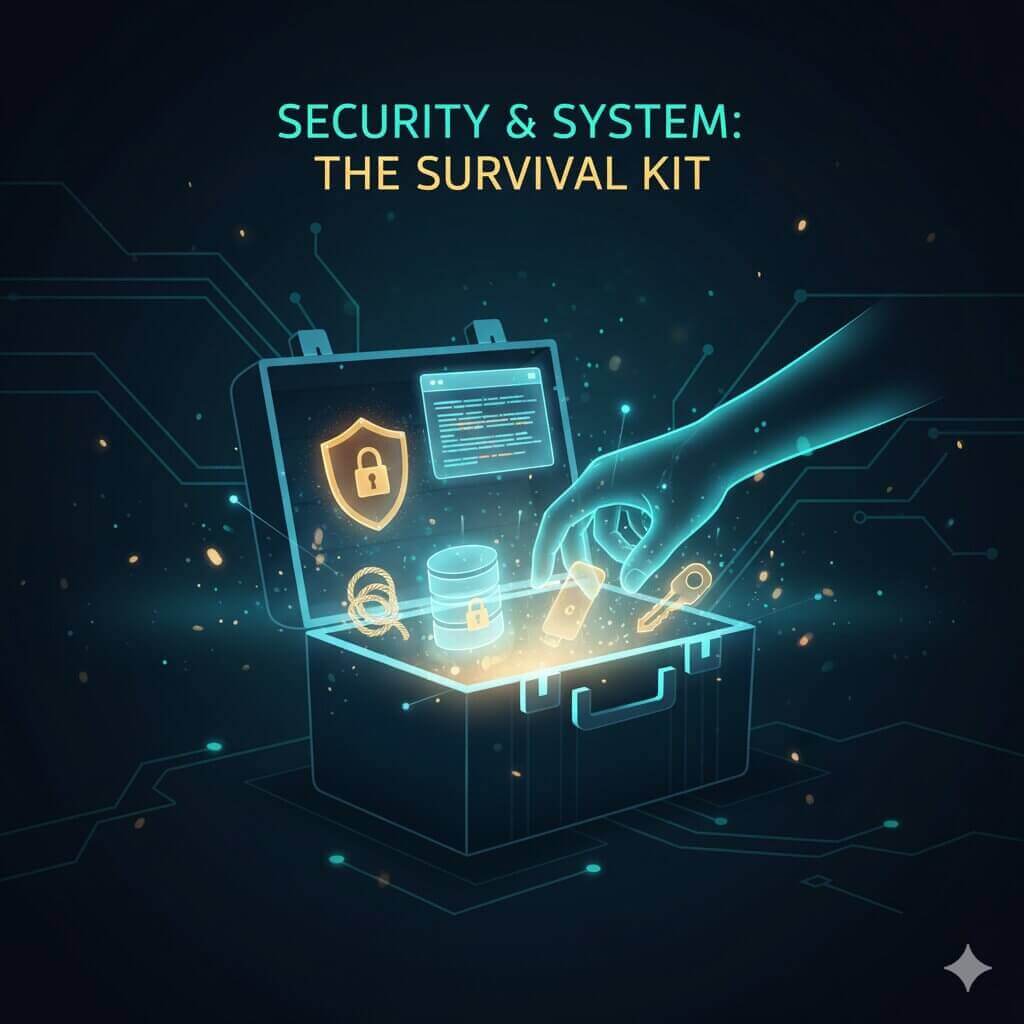 WordPress 6.8 & FSE : Les astuces natives (CLI & Code) que tout webmaster doit connaître 1 Concept de sécurité WordPress : cadenas numérique et interface FSE