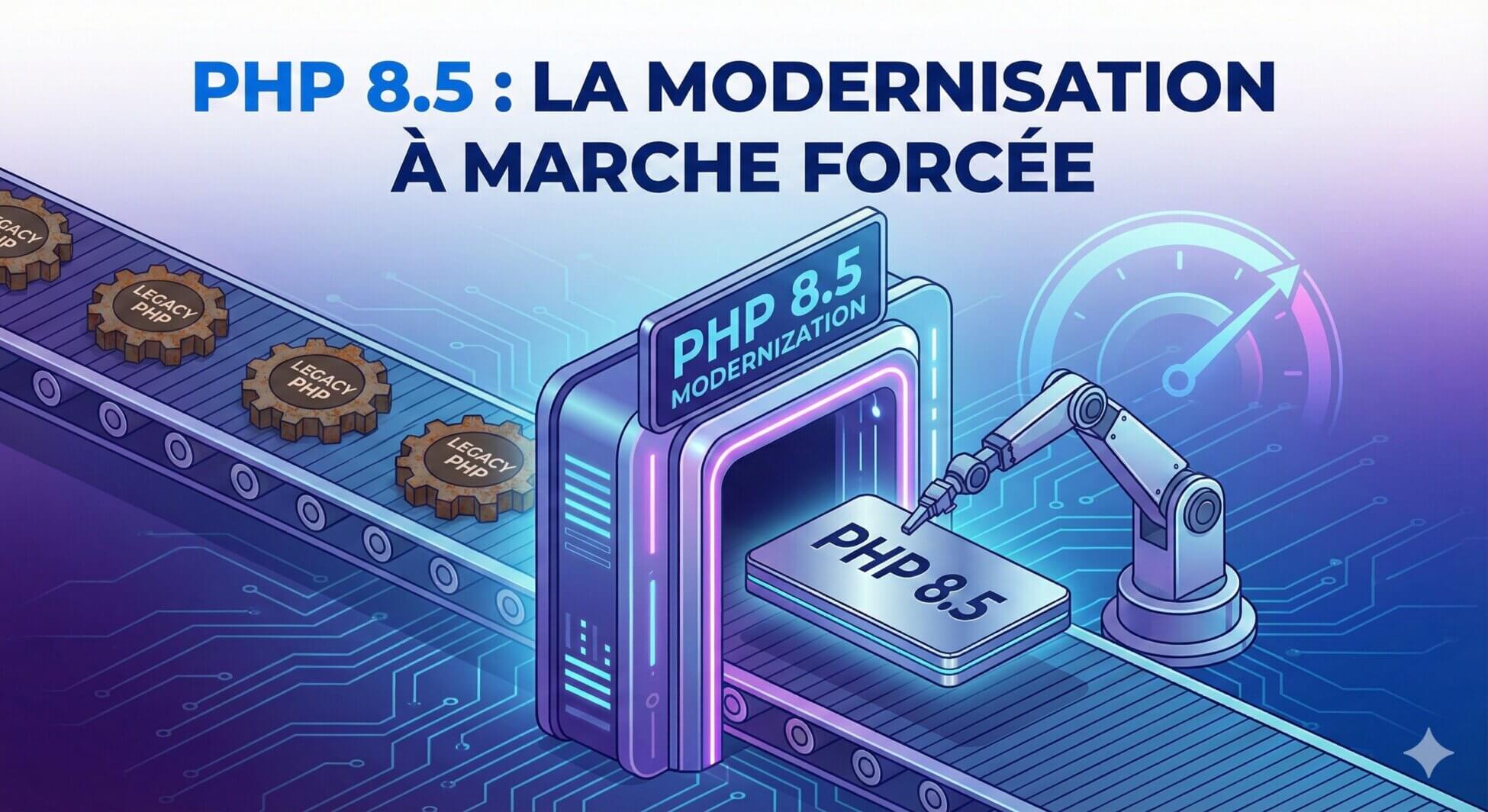 WordPress et PHP 8.5 : Nouveautés, Ruptures et Futur 1 PHP : La Modernisation à Marche Forcée
