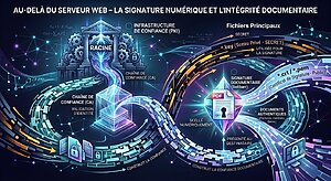 Au-delà du serveur web La signature numérique et l'intégrité documentaire